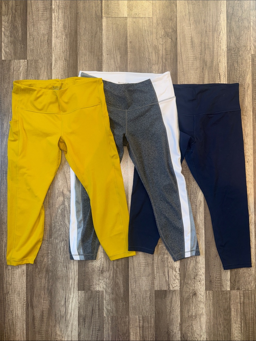 Athleta Capri Leggings Bundle of 3 - LP